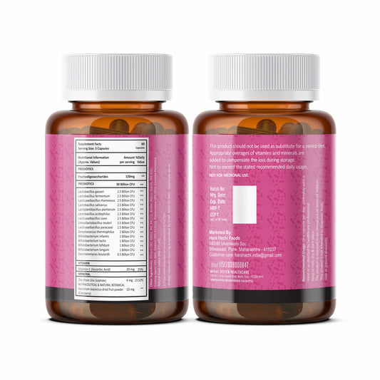 16 STRAINS FOR PROBIOTICS IN ONE VEG CAPSULE