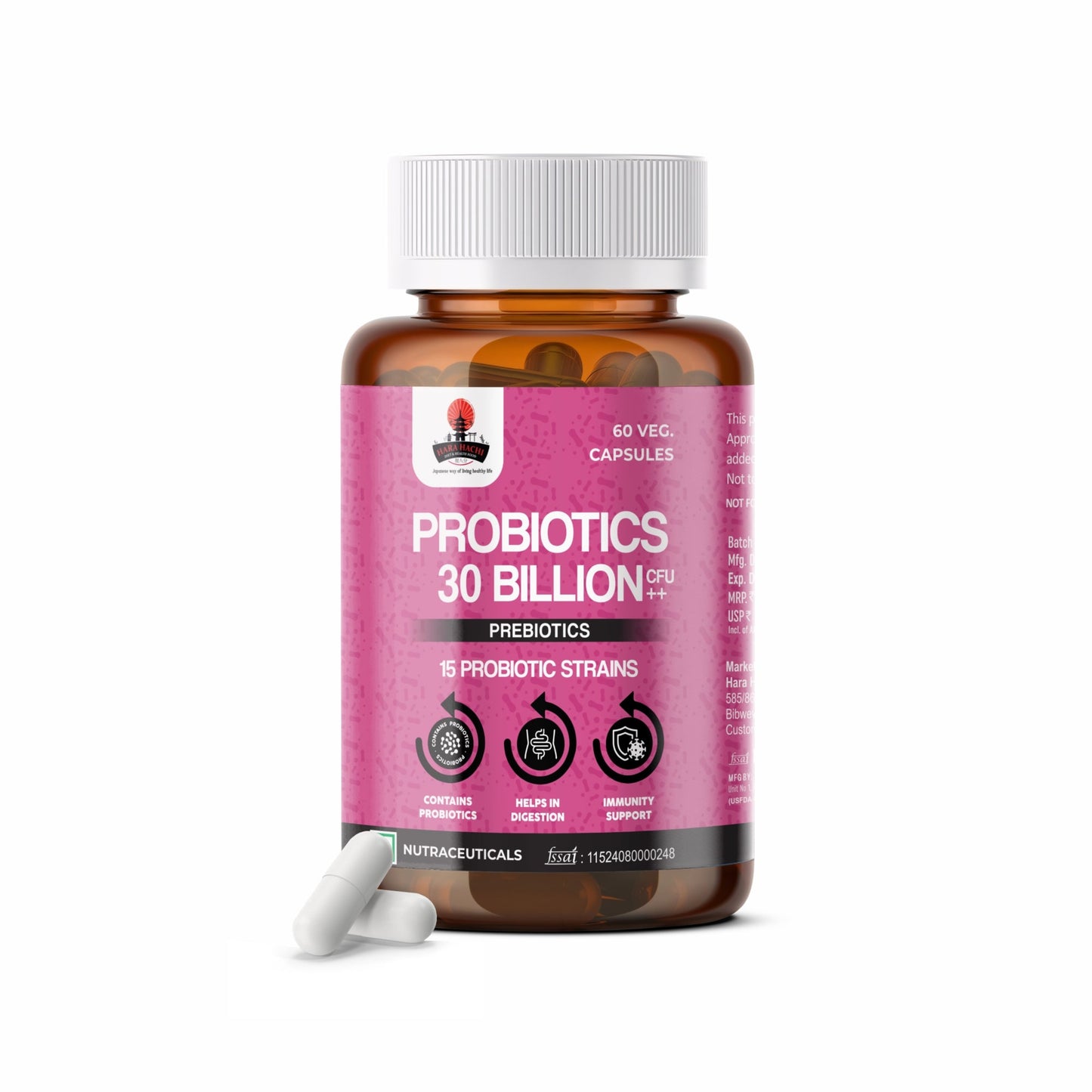 30 BILLION PROBIOTIC CAPSULES