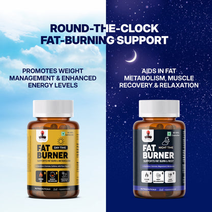 DAY AND NIGHT FAT BURNER CAPSULES