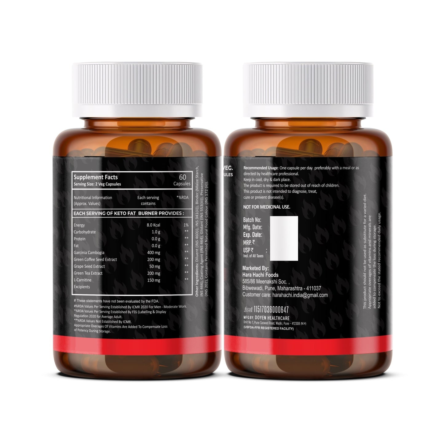 KETO FAT BURNER VEG CAPSULE FOR WEIGHT LOSS